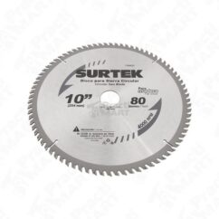 DISCO PARA SIERRA CIRCULAR 10" 80 DIENTES